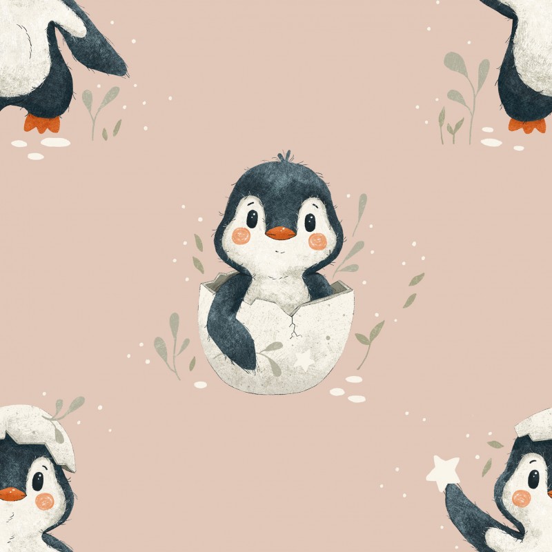 Roztomilý tučňák - tvářenka