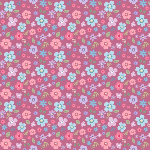 Pink Ditsy Floral Nelly