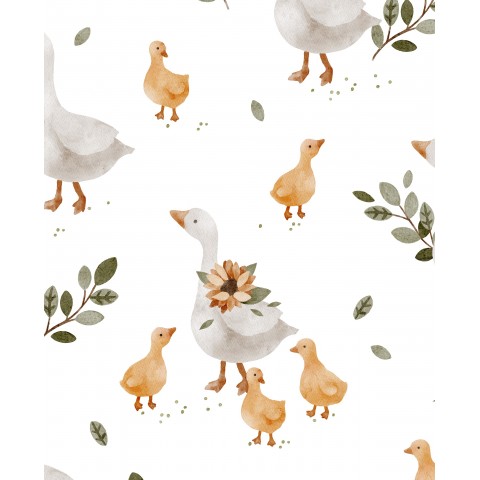 Farm mom goose