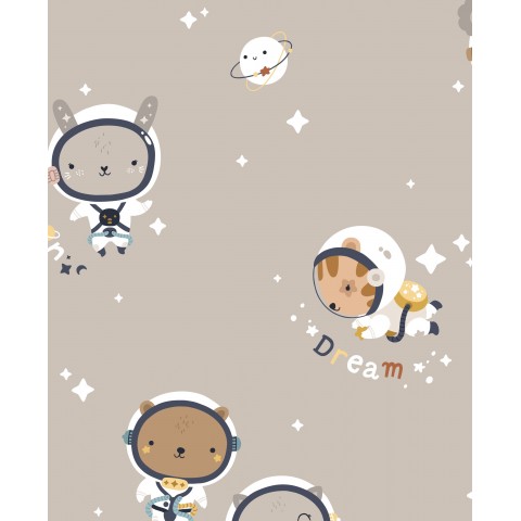 Space animals beige