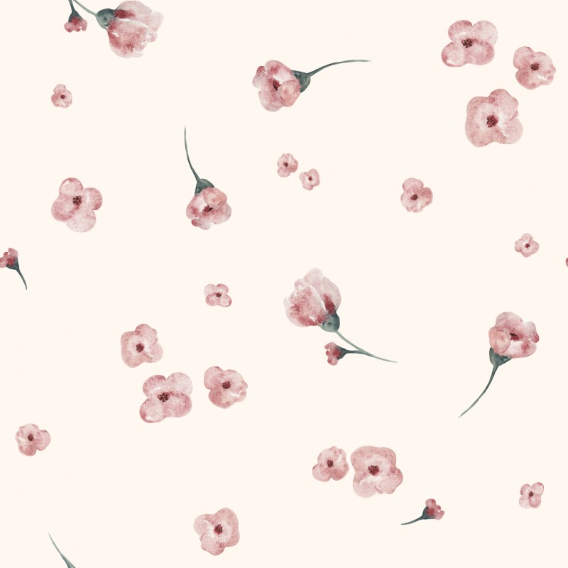 petites fleurs roses