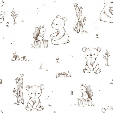 Petit ours Sketchy