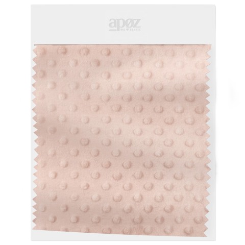 Minky dots - Soft Pink