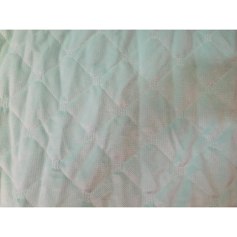 Velvet quilted Beach Glass sqare- 1m - OUT 1600
