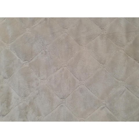 Minky quilted Pristine...