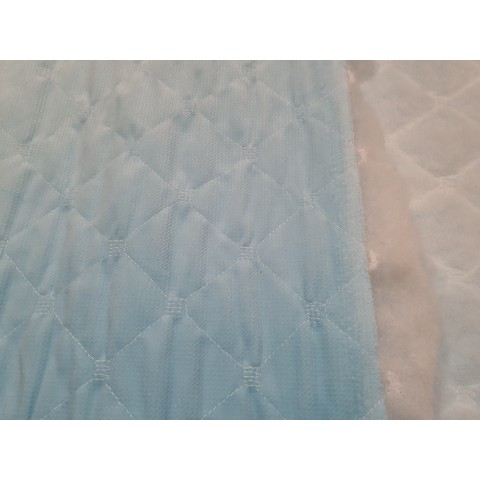 Velvet quilted Gulf Stream square - 1m - OUT-1653