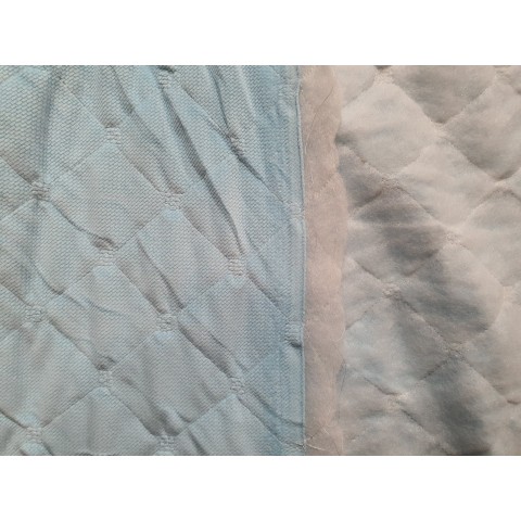 Velvet quilted Gulf Stream square - 1m - OUT-1656