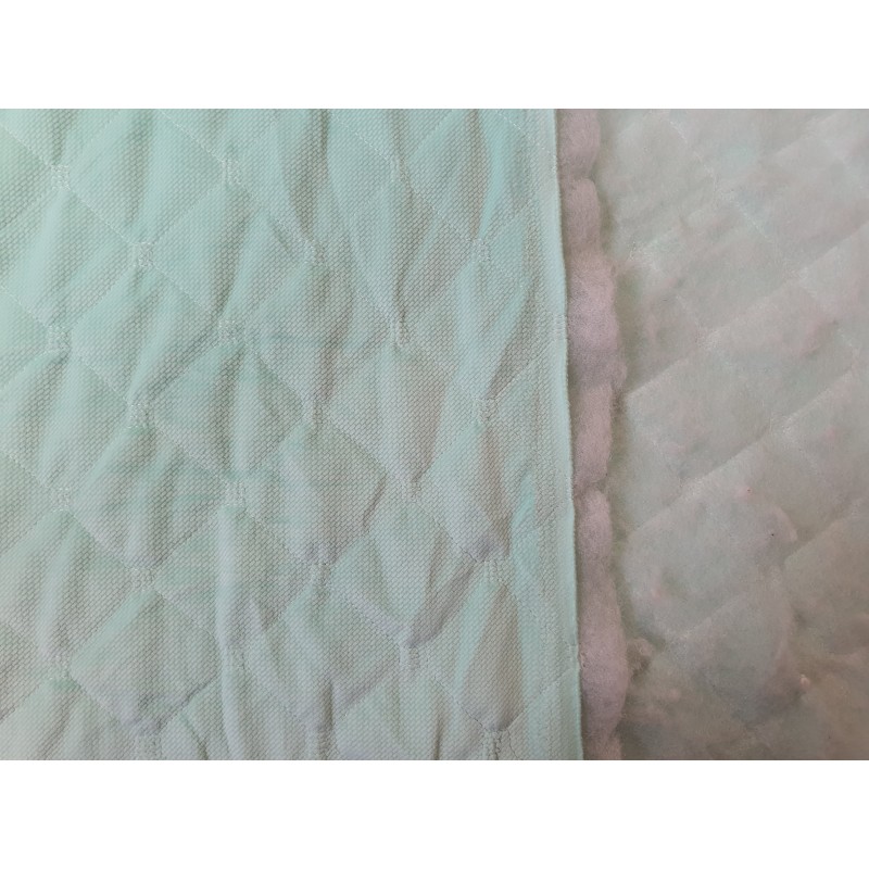Velvet quilted Beach Glass square - 1m - OUT-1670