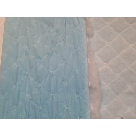 Velvet quilted Gulf Stream square - 1m - OUT-1681
