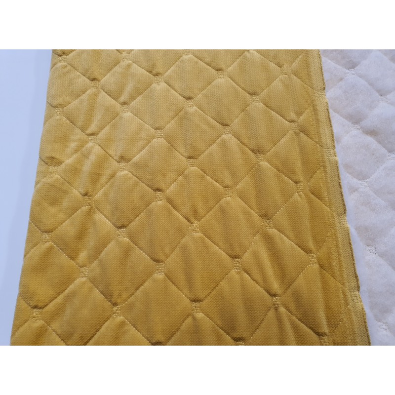 Velvet quilted Aspen Gold square - 1m - OUT-1683