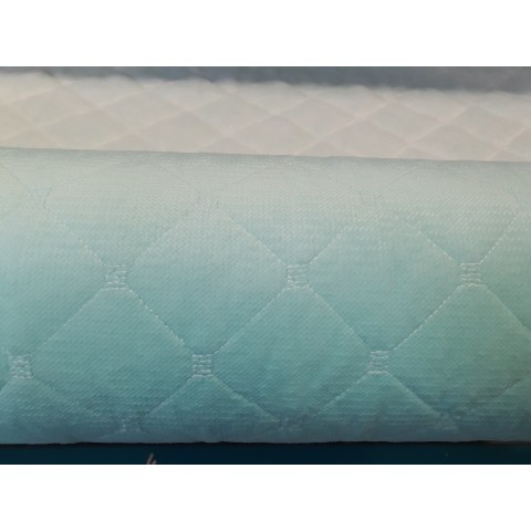Velvet quilted Beach Glass square - 1m - OUT-1684