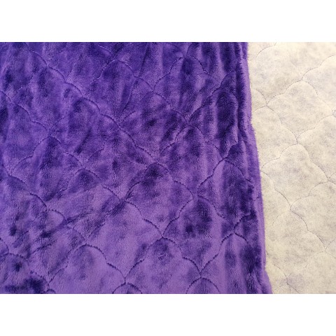 copy of Minky quilted Iris...