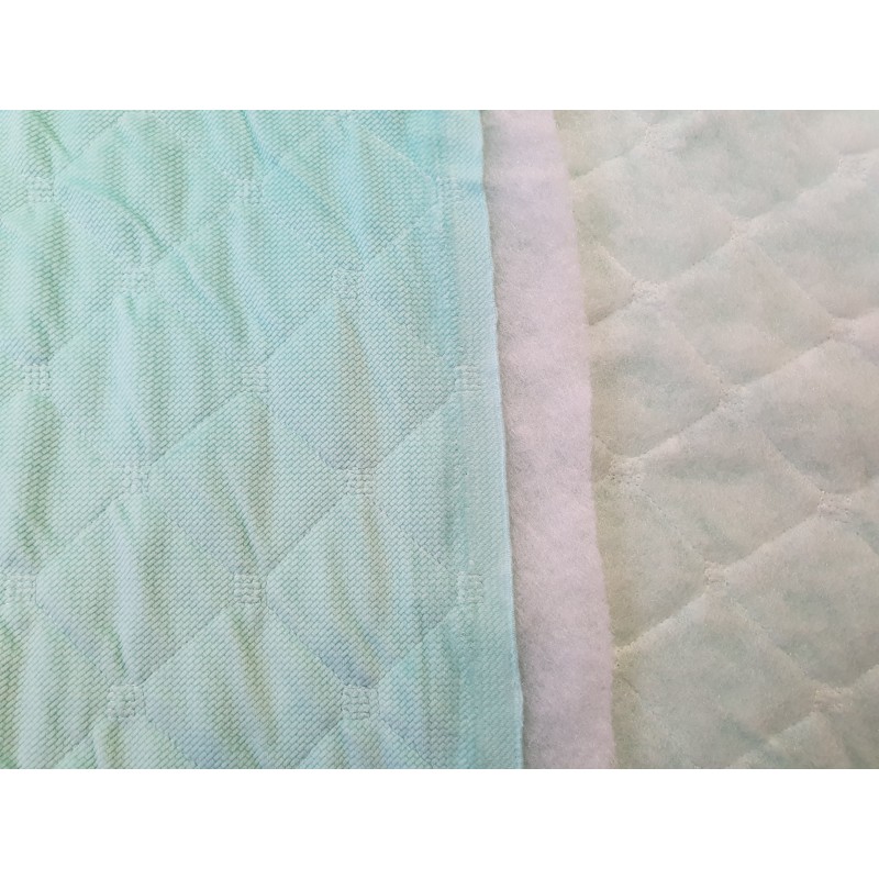 Velvet quilted Beach Glass square - 1m - OUT-1707