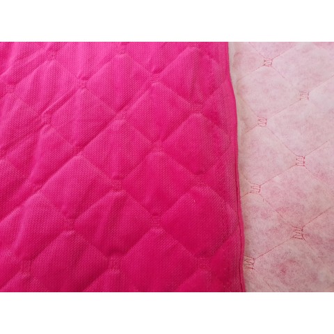 Velvet quilted Fuchsia square - 1m - OUT-1692