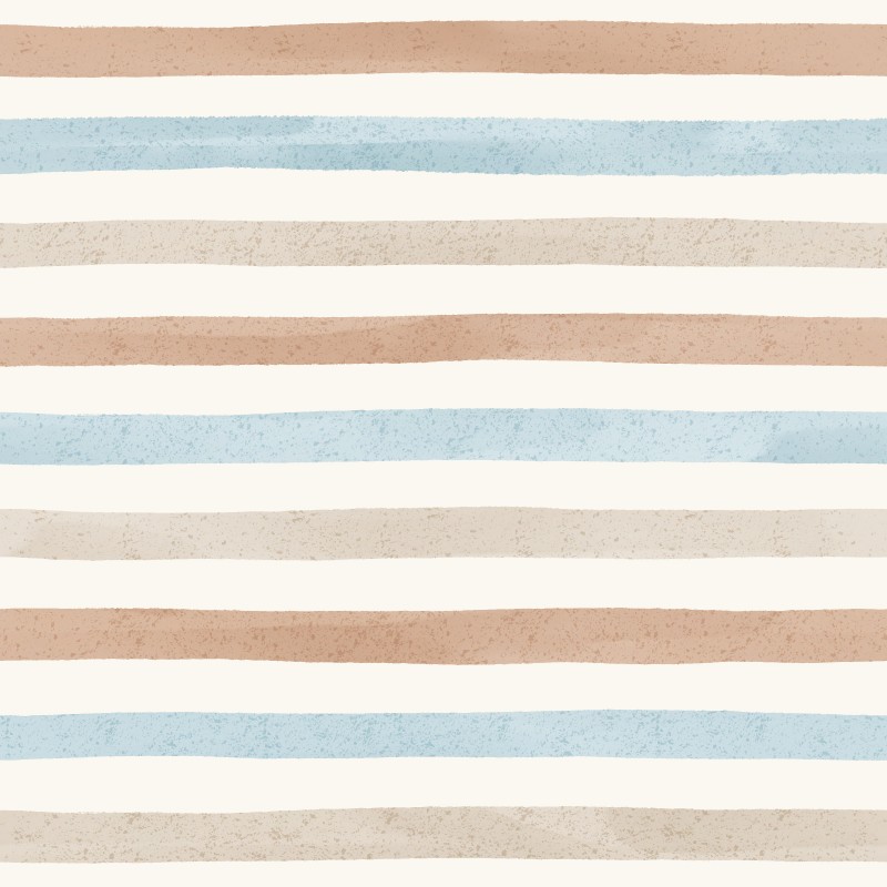 Stripes Beige and Blue