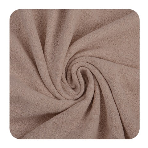 Linen with viscose - Adobe rose