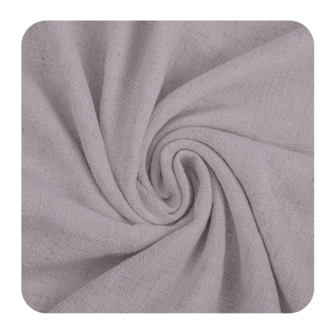 Linen with viscose - Cloud gray