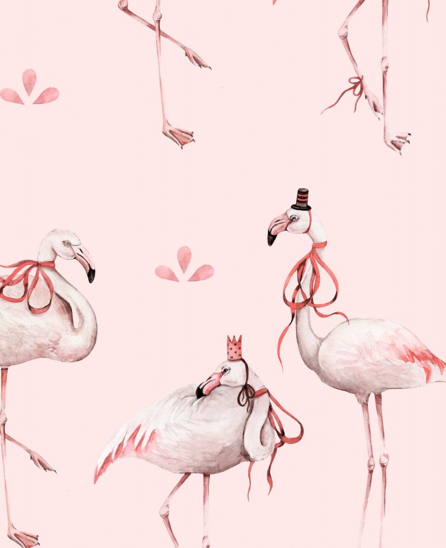 Flamingo růžová