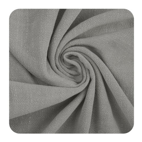 Linen with viscose - Ghost gray